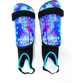 Vizari Frost 2 Soccer Shin Guards with Ankle Protection – Blue/Purple