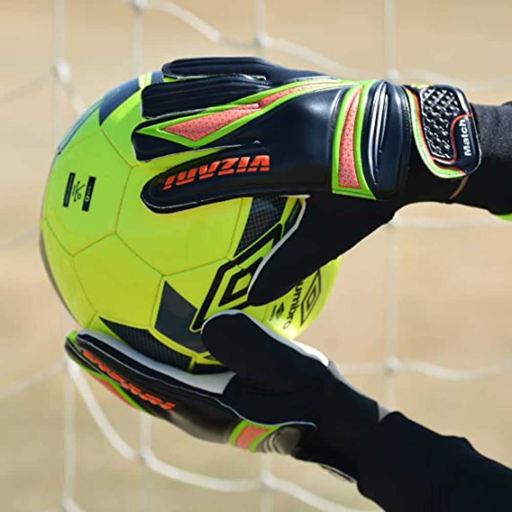 Junior Match Gloves-Black/Green - Vizari Sports