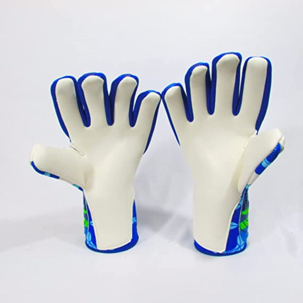 Evolution Soccer Goalkeeper Gloves-Navy/Sky Blue
