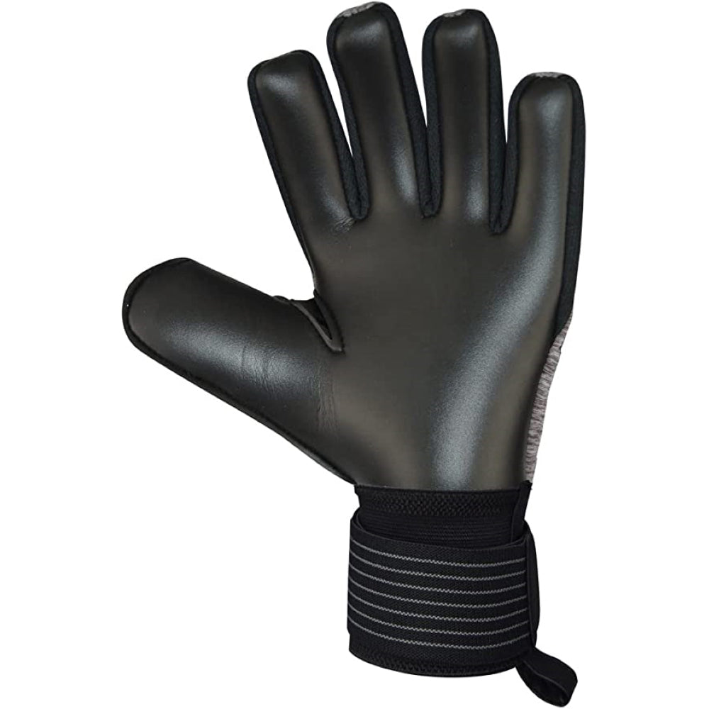 Pasadena F.p. Goalkeeper Gloves w/ Finger Protection-Black/Silver - Vizari Sports