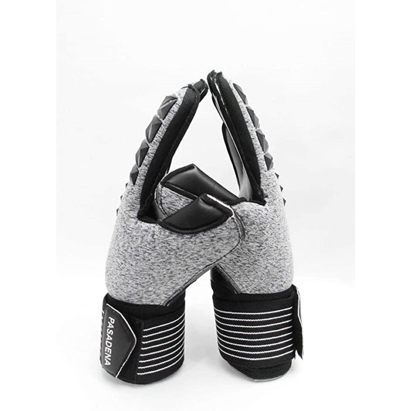 Pasadena F.p. Goalkeeper Gloves w/ Finger Protection-Black/Silver - Vizari Sports