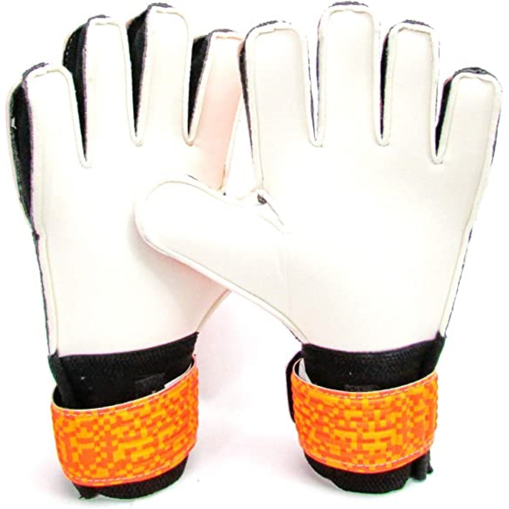 Sion Soccer Goalkeeper Gloves-Orange/White