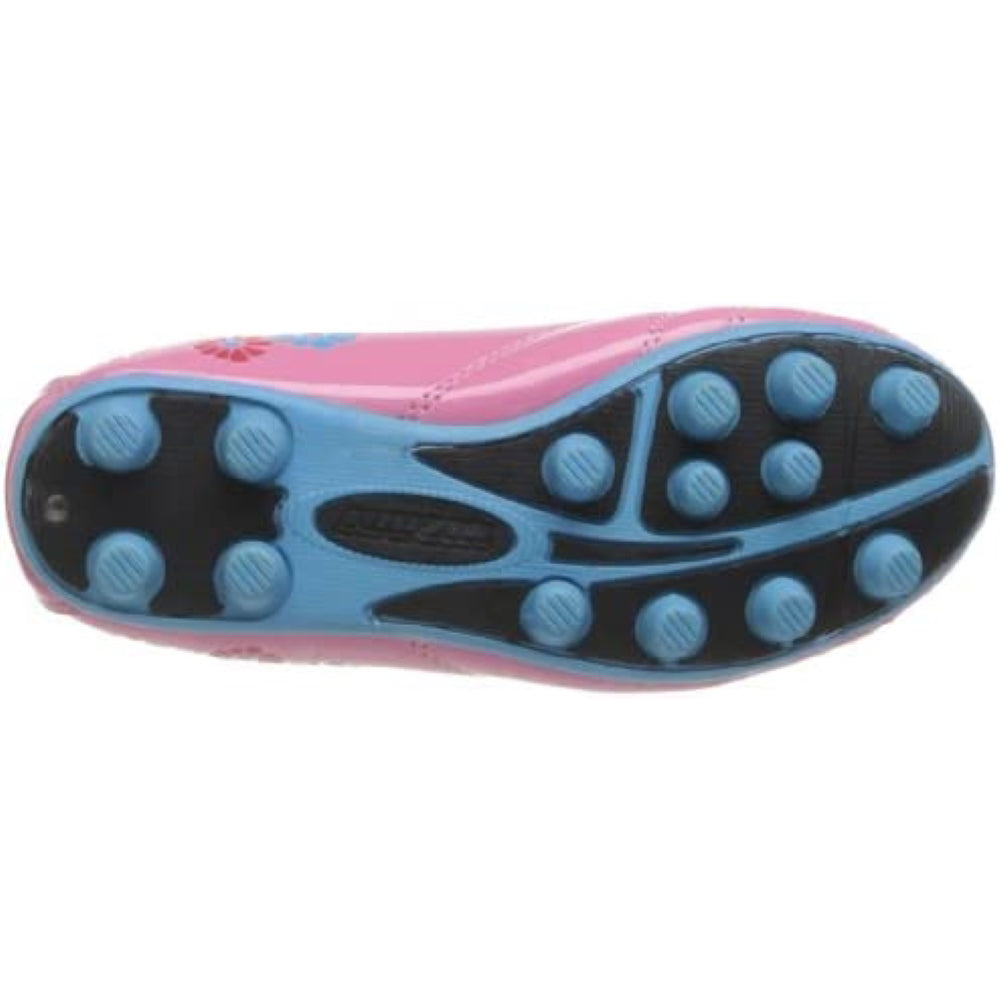 Blossom Firm Ground Soccer Shoes-Pink/Blue