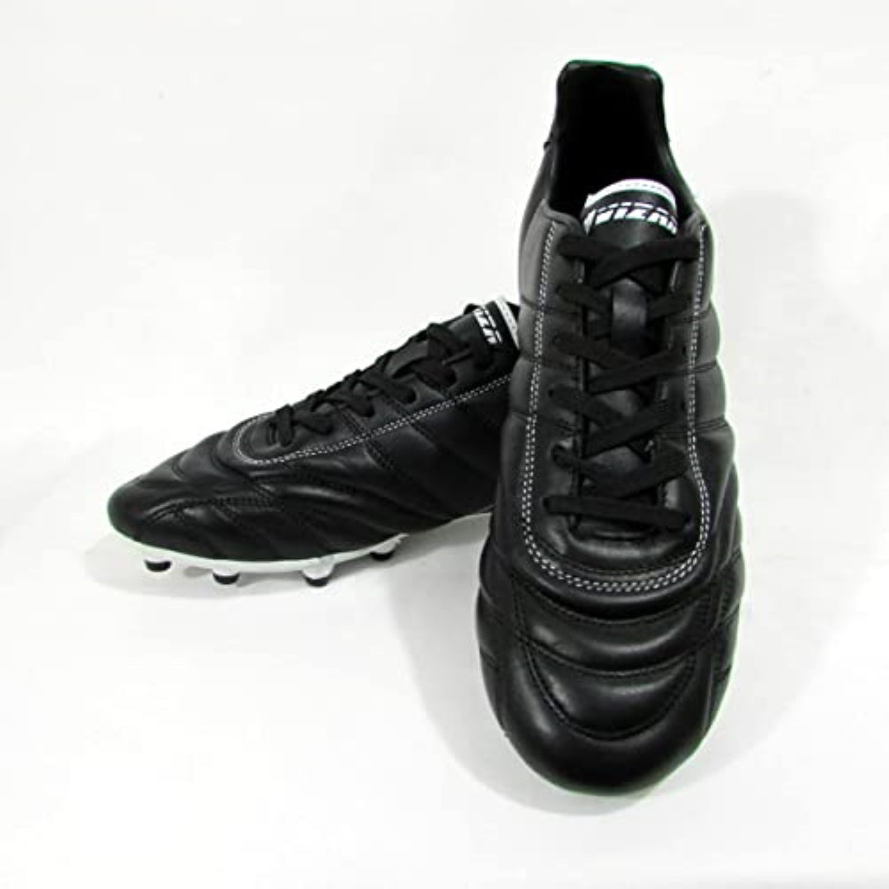 Classico Junior Firm Ground Soccer Shoes -Black/White