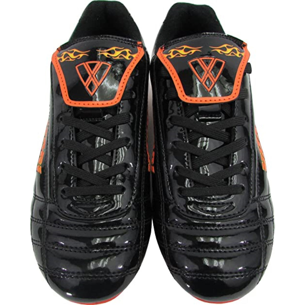 Blaze Firm Ground Soccer Shoes -Black/Orange - Vizari Sports