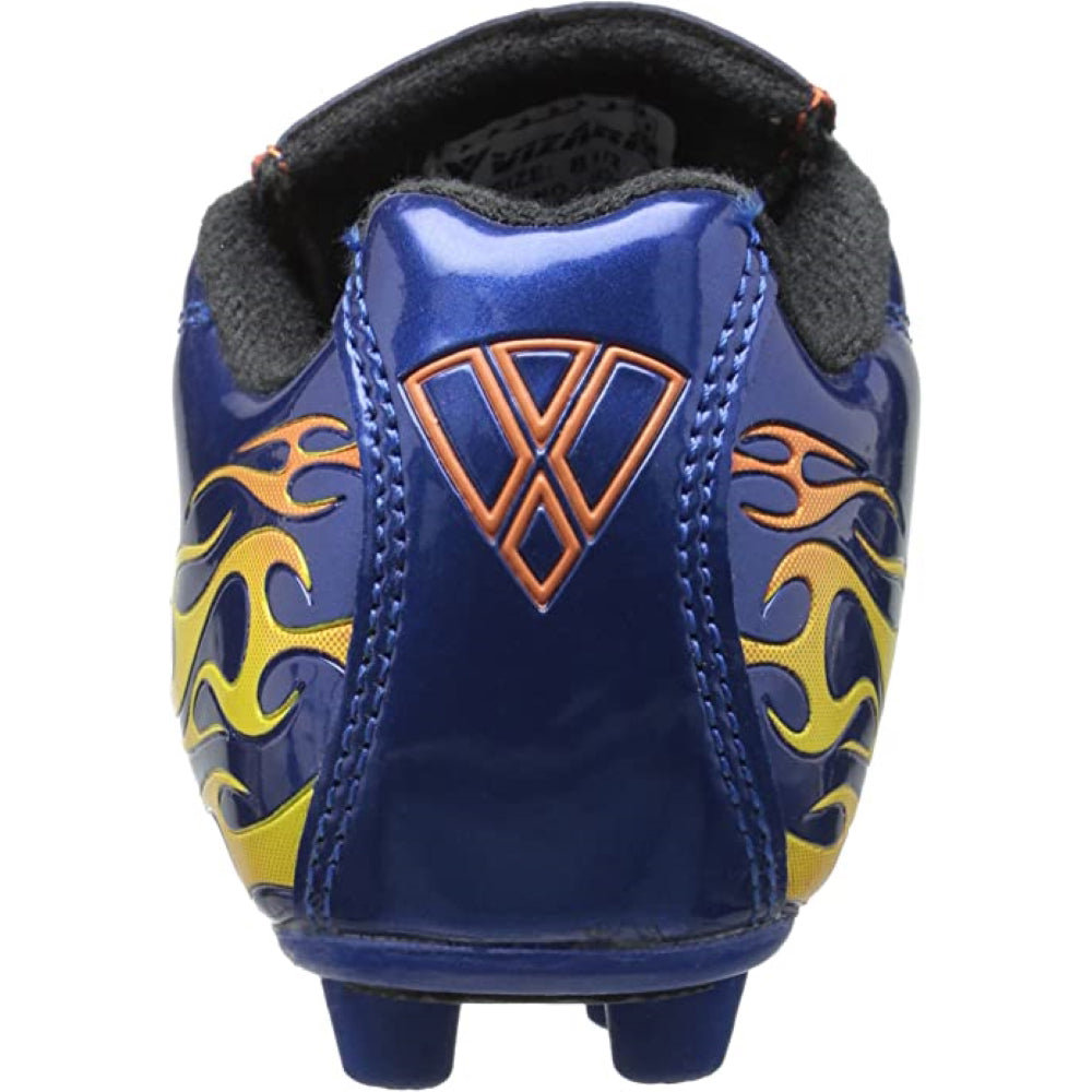Blaze Firm Ground Soccer Cleats - Blue/Orange - Vizari Sports