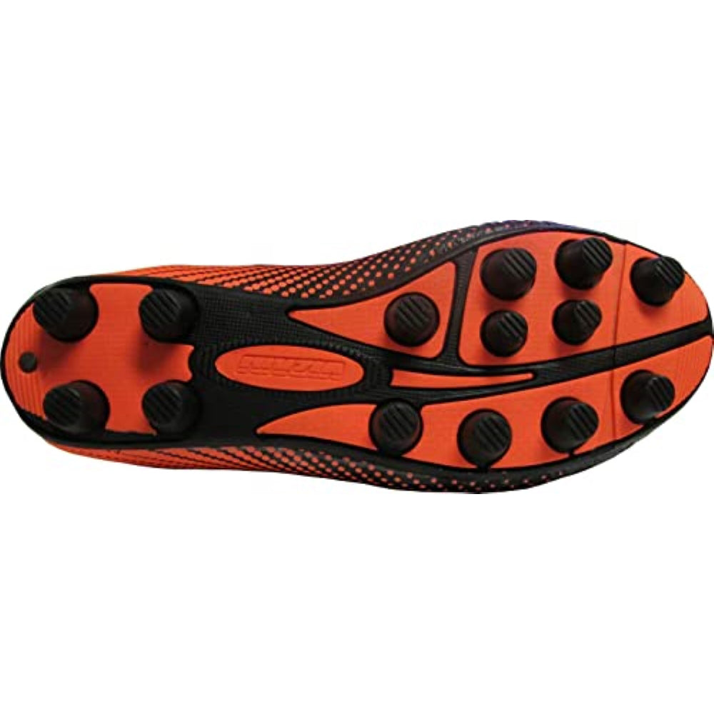 Stealth Firm Ground Soccer Shoes -Black/Orange - Vizari Sports