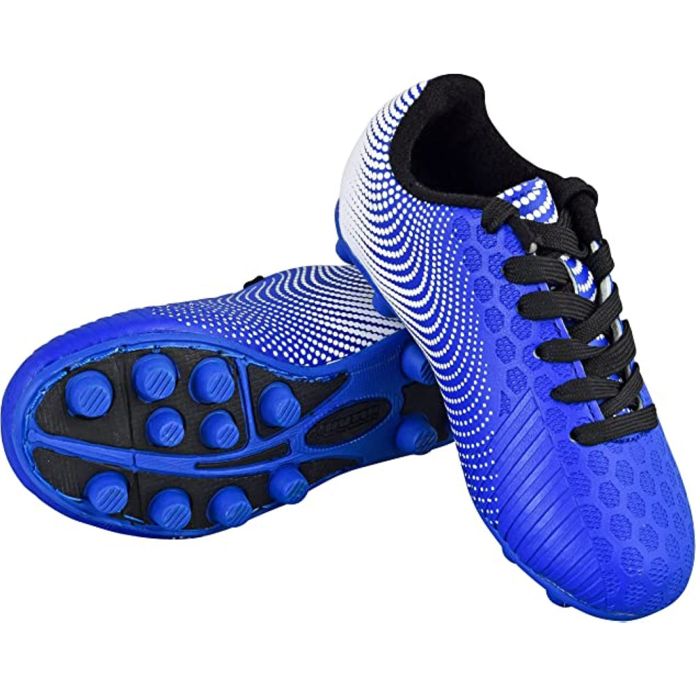Stealth Firm Ground Soccer Shoes -Blue/White - Vizari Sports