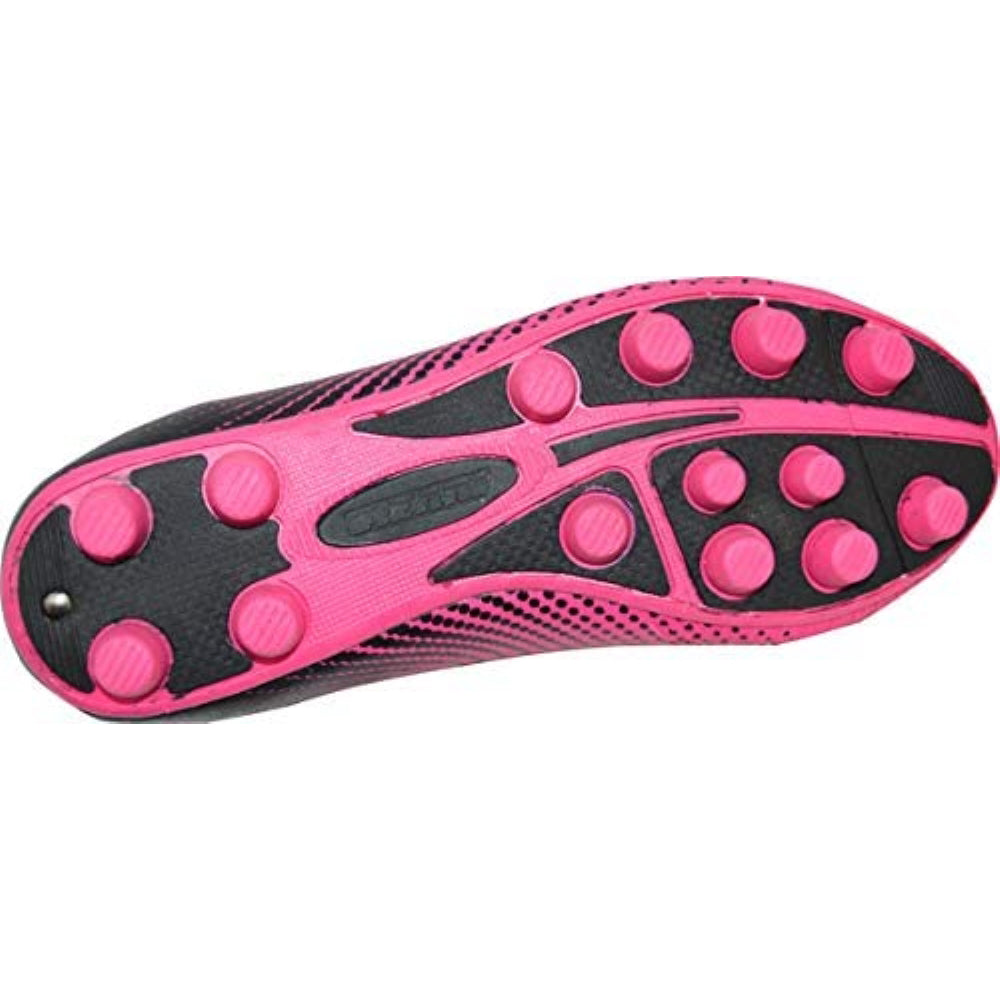 Stealth Firm Ground Soccer Shoes -Pink/Black