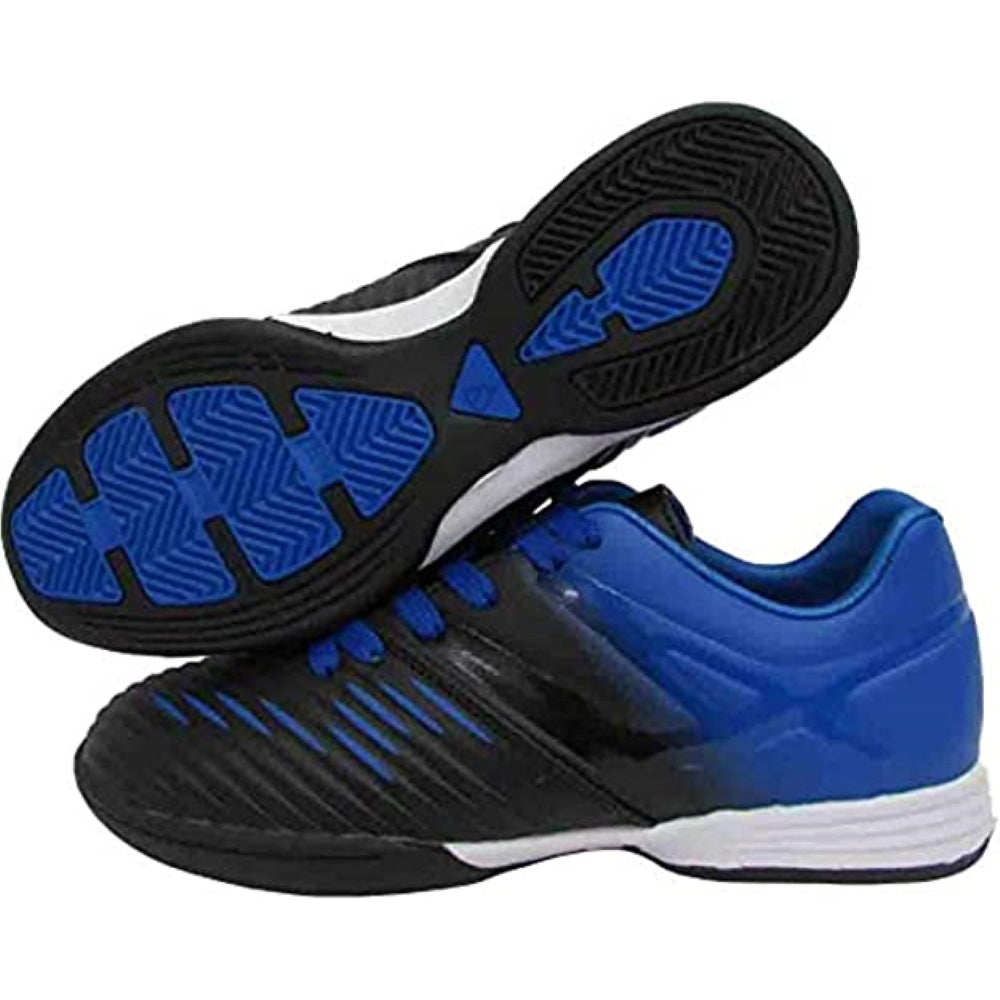 Liga Indoor Soccer Shoes-Blue/Black