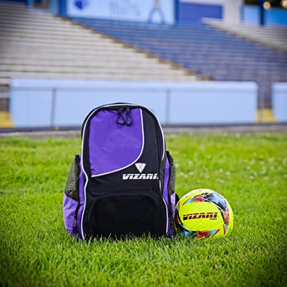 Tocar Premium Hand Stitched Soccer Ball-Pupa Yellow - Vizari Sports