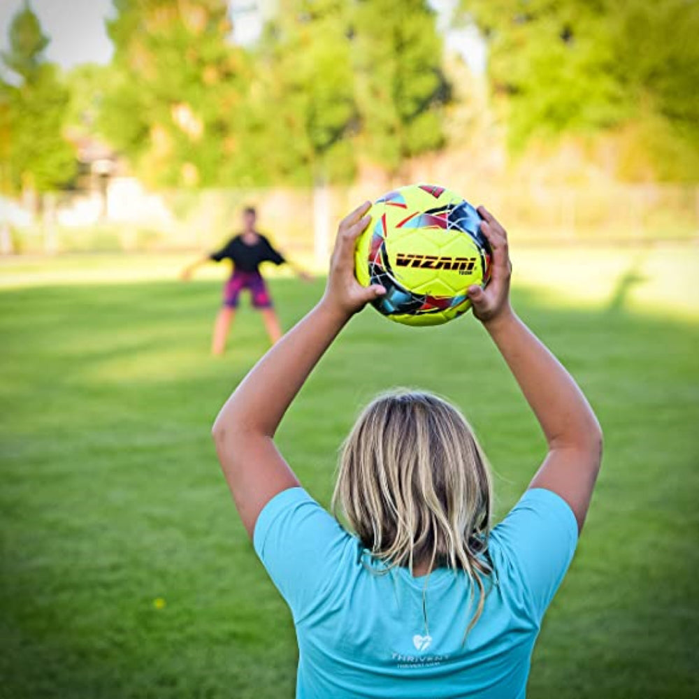 Tocar Premium Hand Stitched Soccer Ball-Pupa Yellow - Vizari Sports