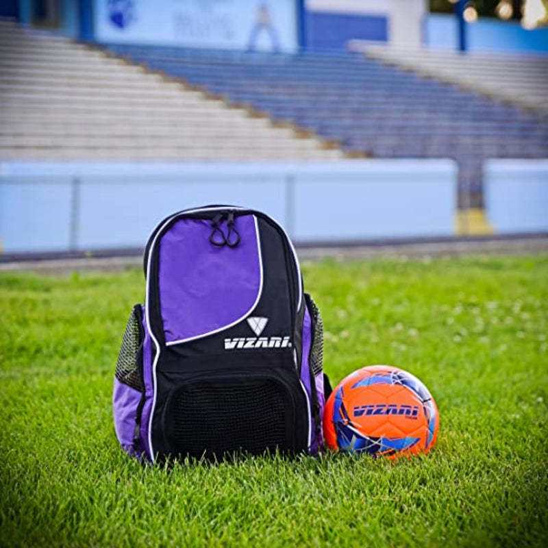 Tocar Premium Hand Stitched Soccer Ball - Rose Red - Vizari Sports
