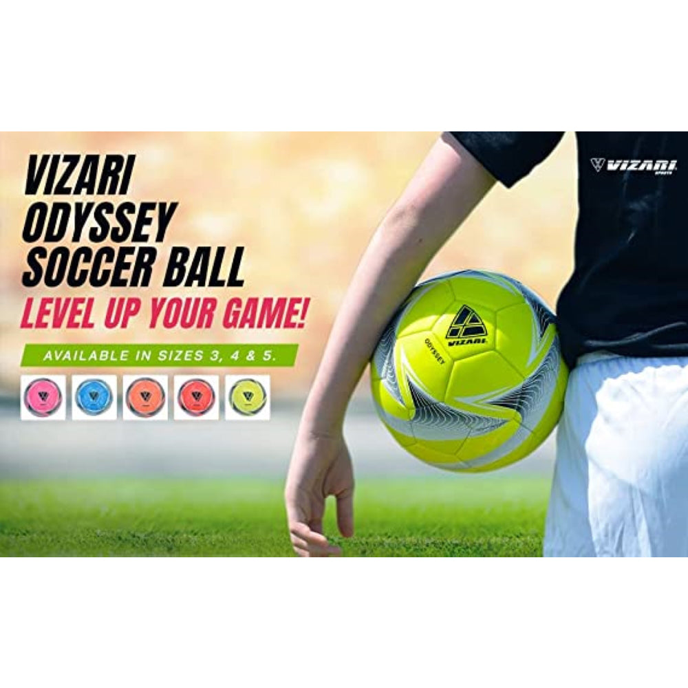 Sport Usa Odyssey Soccer Ball-Yellow - Vizari Sports