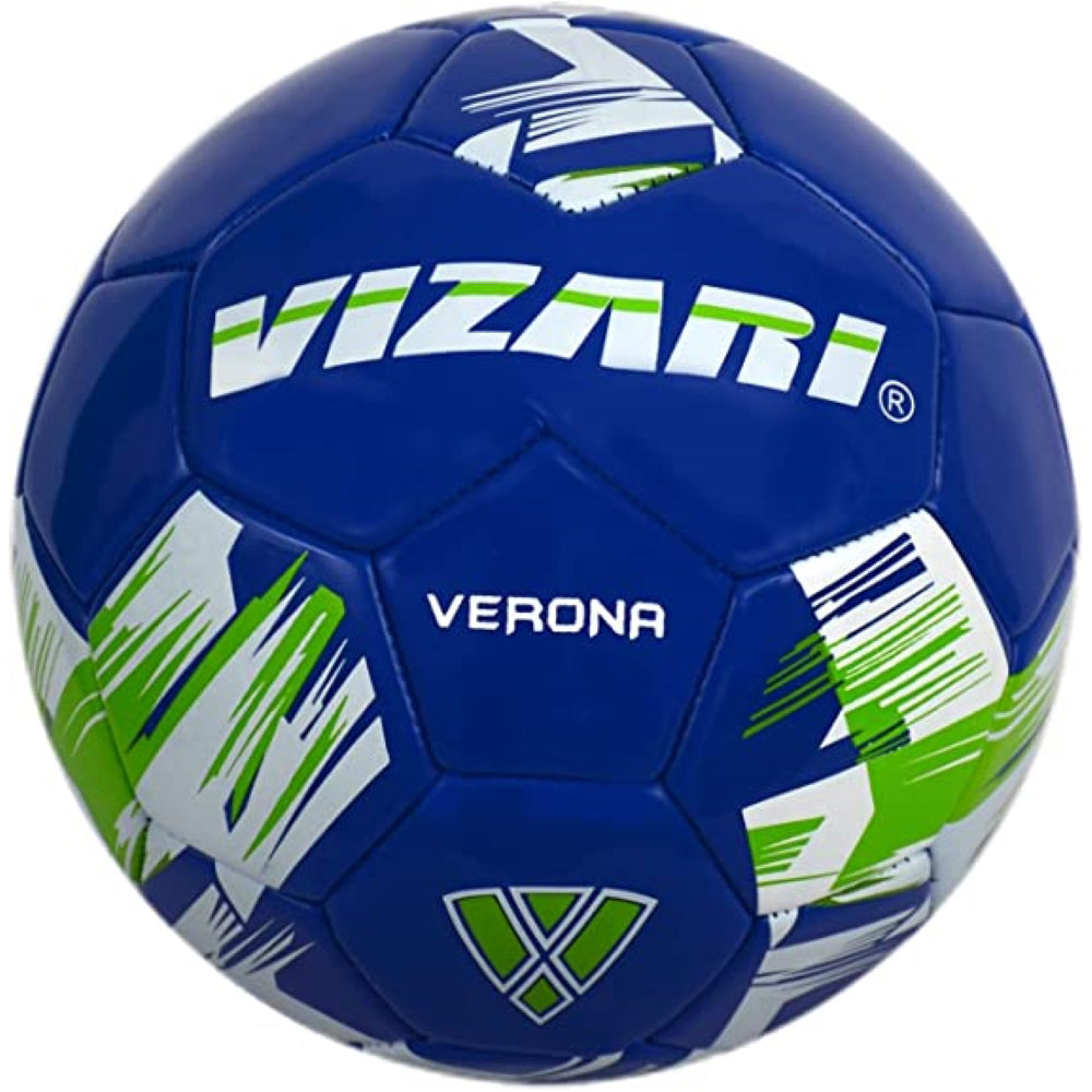 Verona Soccer Ball-Blue/White/Green - Vizari Sports