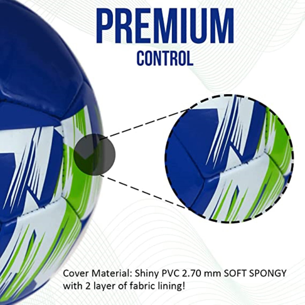 Verona Soccer Ball-Blue/White/Green - Vizari Sports