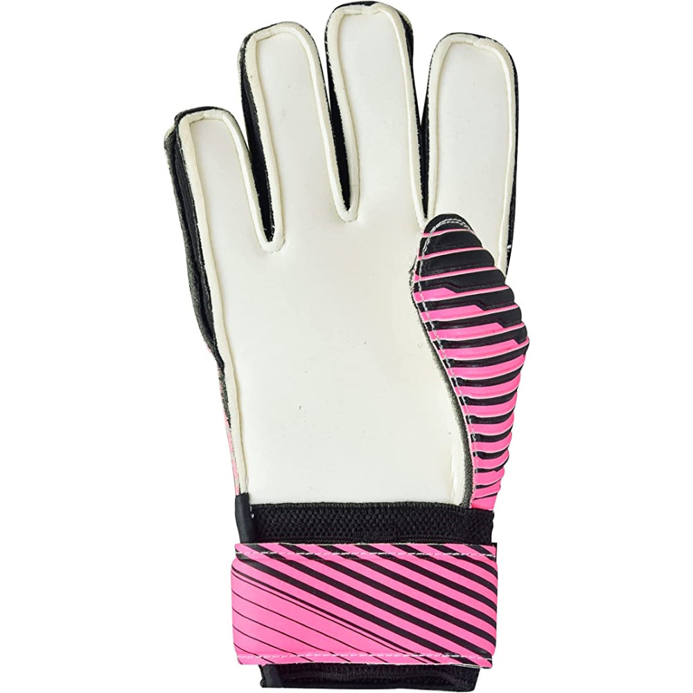 Saturn F.P. Goalkeeper Gloves w/ Finger Support-Pink/Yellow