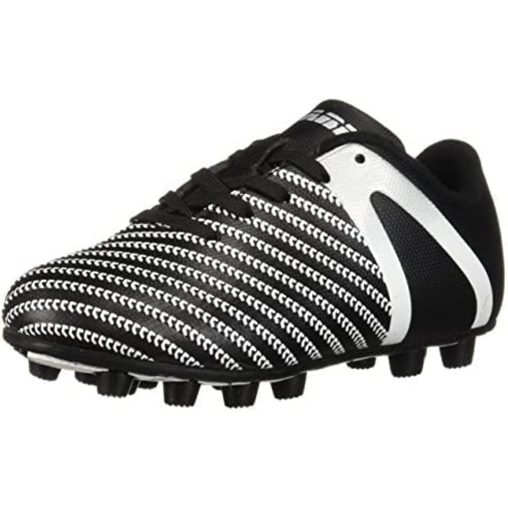Impact Firm Ground Soccer Shoes -Black/White - Vizari Sports