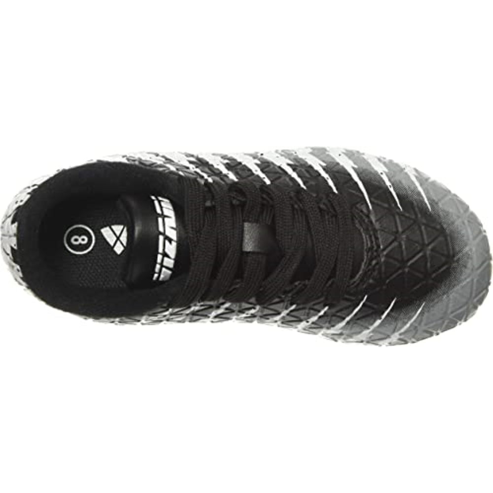 Bolt Firm Ground Soccer Shoes -Black/White/Silver - Vizari Sports