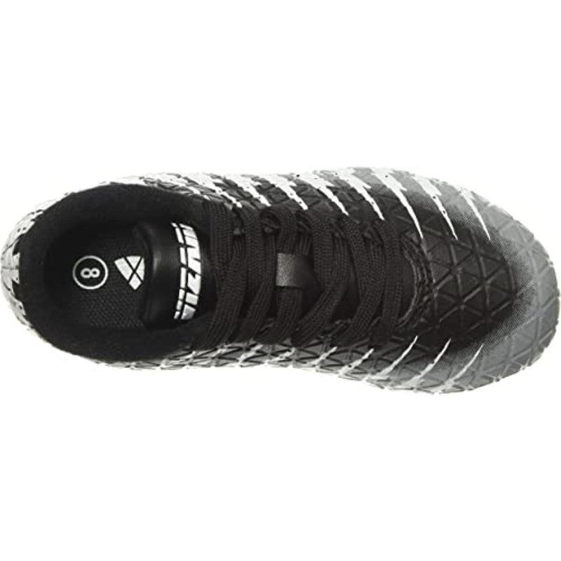 Bolt Firm Ground Soccer Shoes -Black/White/Silver - Vizari Sports