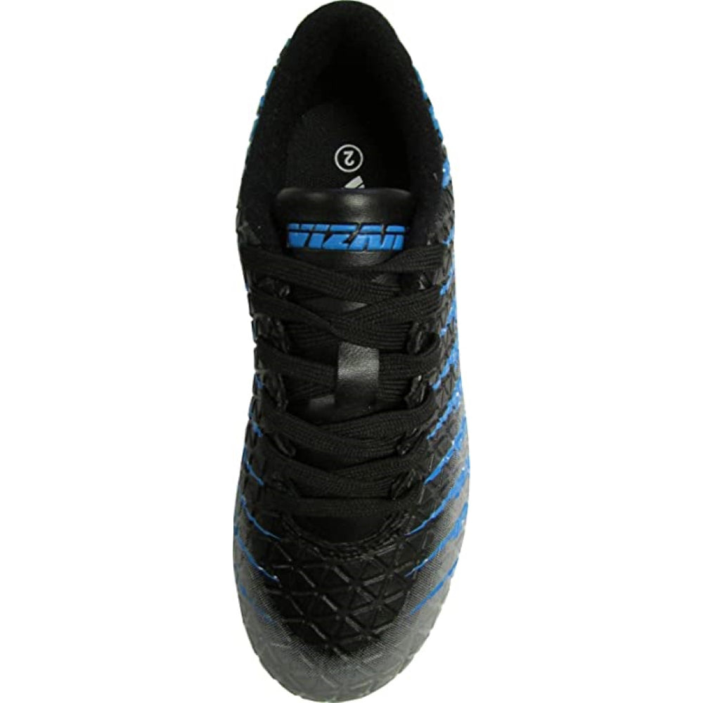 Bolt Firm Ground Soccer Shoes-Black/Sky/Silver