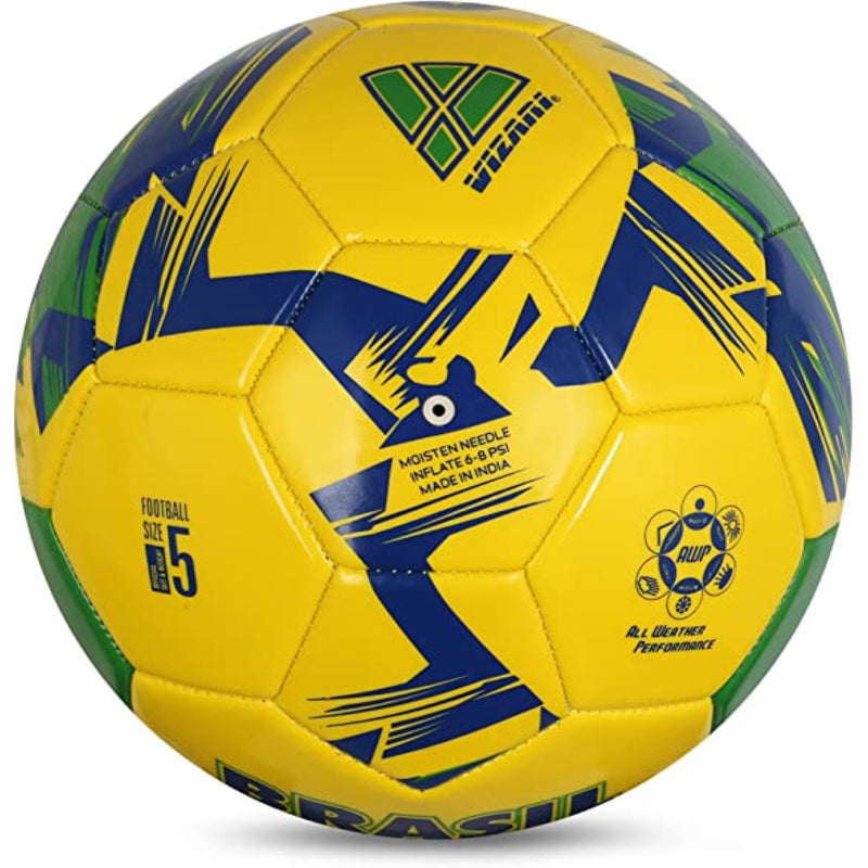 National Team Soccer Balls-Brazil Yellow - Vizari Sports