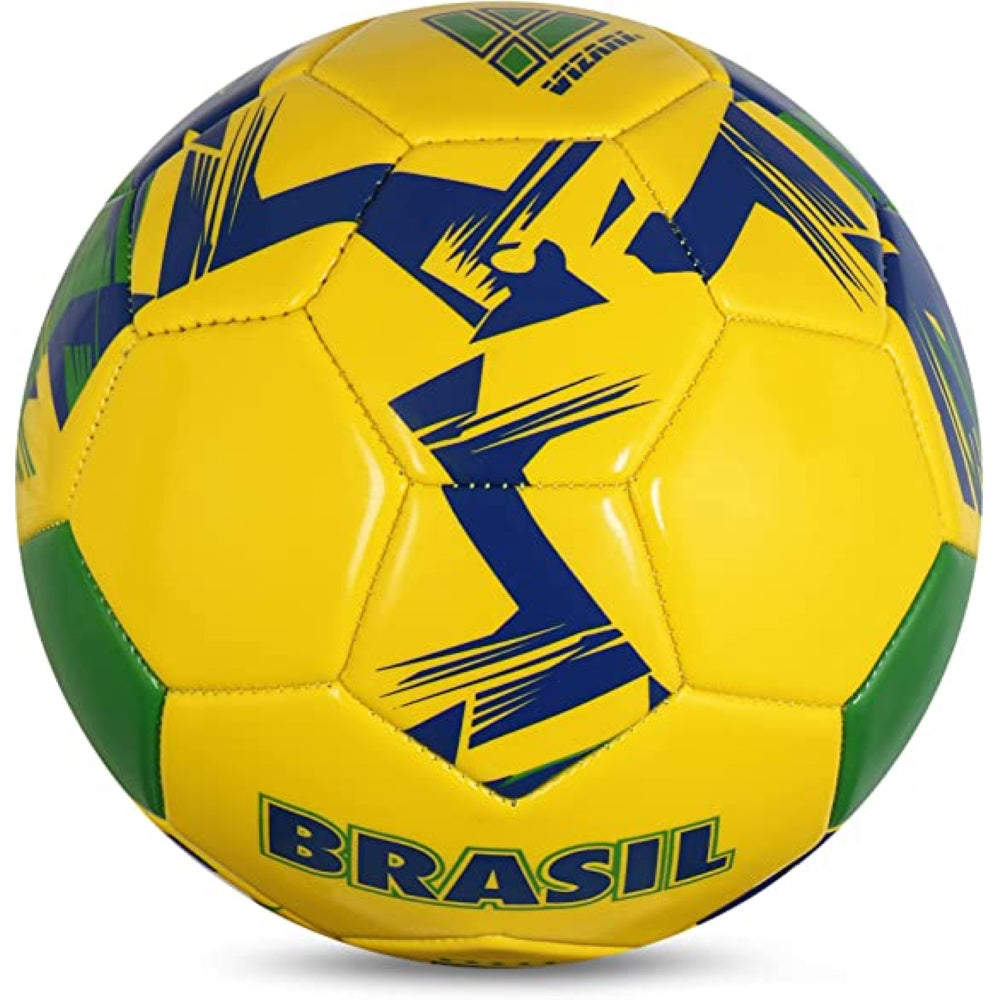 National Team Soccer Balls-Brazil Yellow