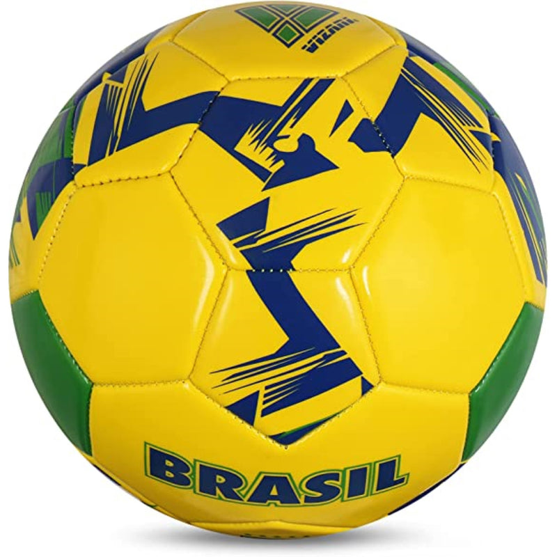 National Team Soccer Balls-Brazil Yellow - Vizari Sports