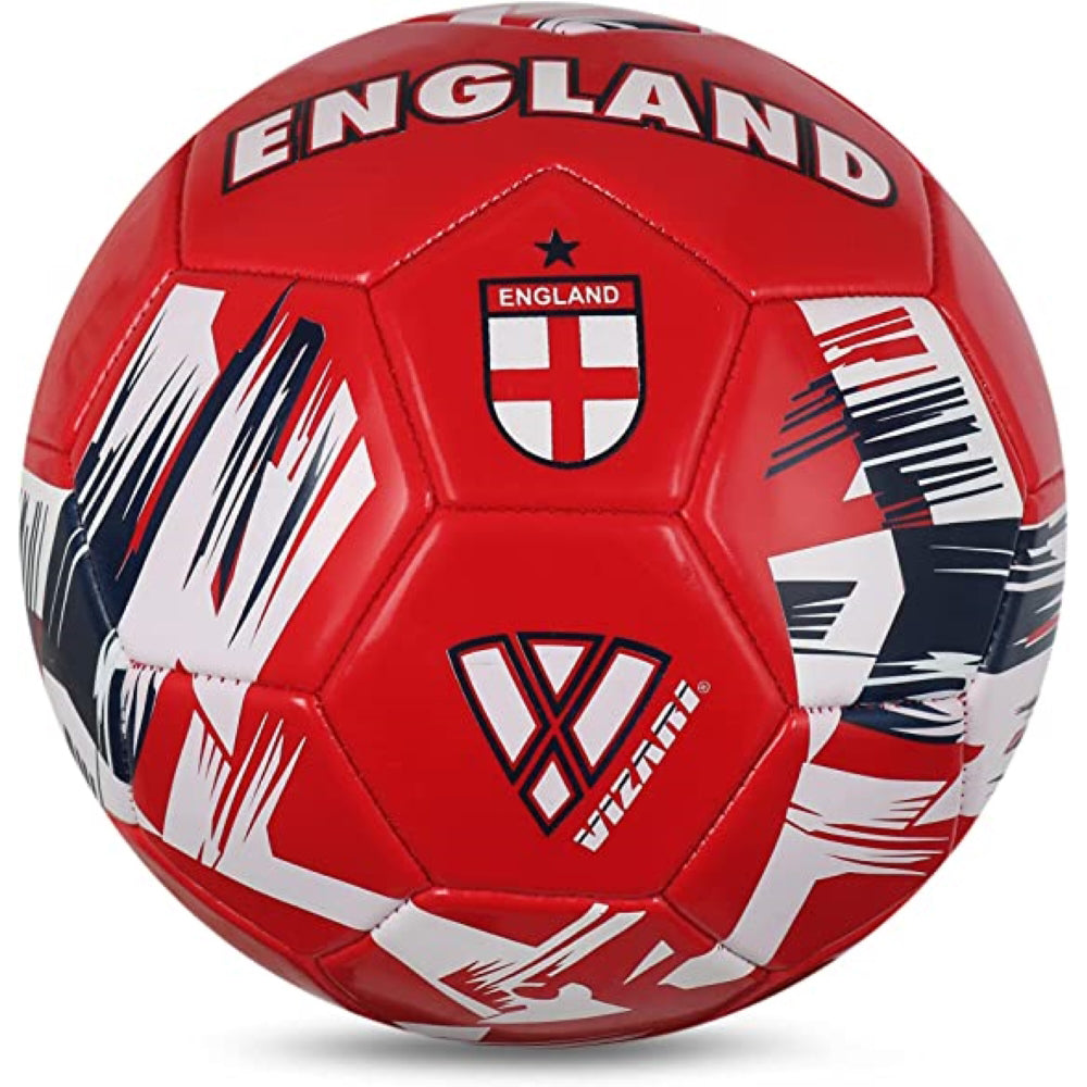 National Team Soccer Balls-England Red - Vizari Sports