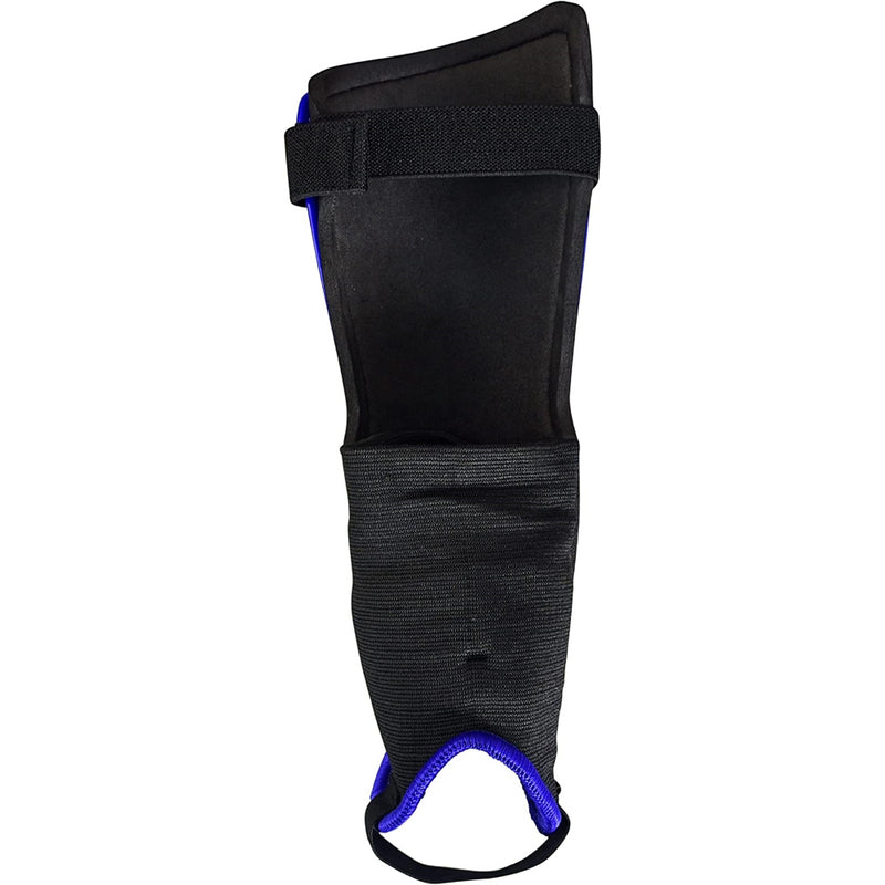Zodiac Soccer Shin Guard with Detachable Ankle Protection-Black - Vizari Sports