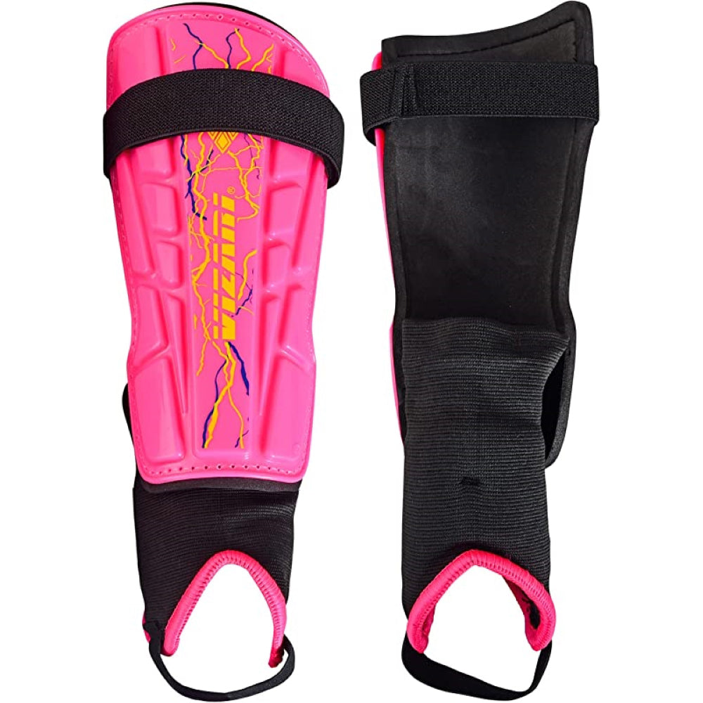Zodiac Soccer Shin Guard with Detachable Ankle Protection-Pink - Vizari Sports