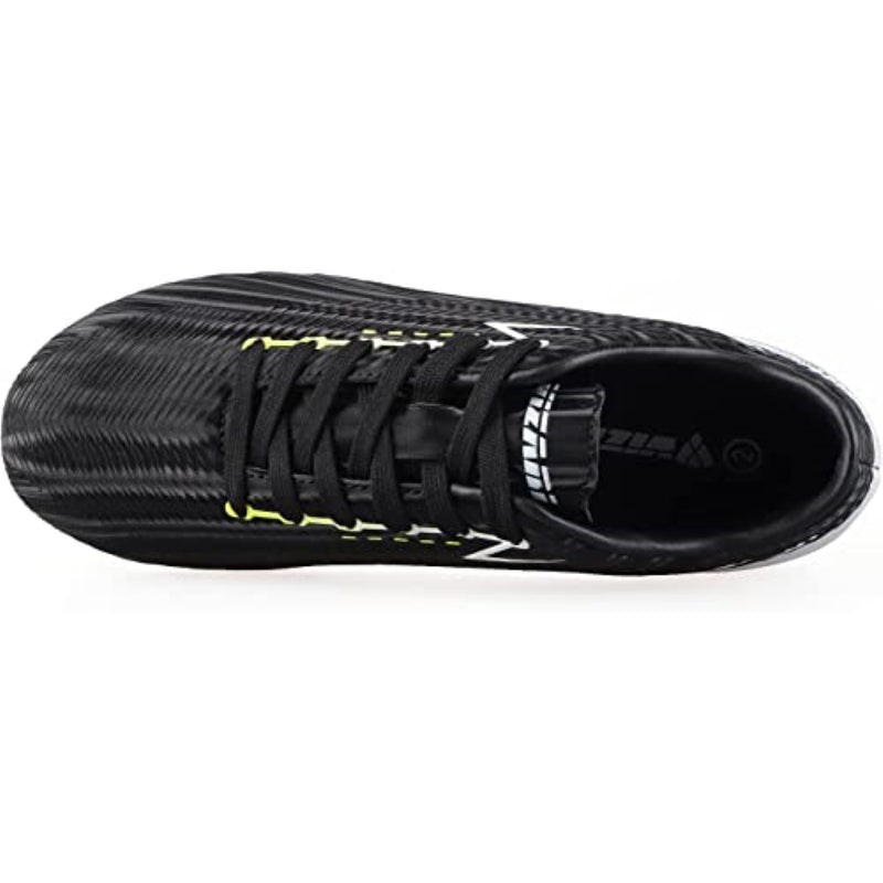 Tesoro Junior Firm Ground Soccer Cleats - Black/White - Vizari Sports