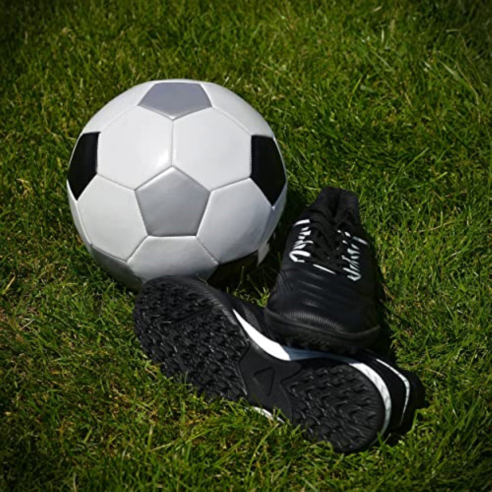 Valencia Turf Soccer Shoes -Black/White