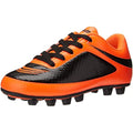 Vizari Infinity Padded Firm Ground (FG) Outdoor Soccer Cleats – Orange/Black