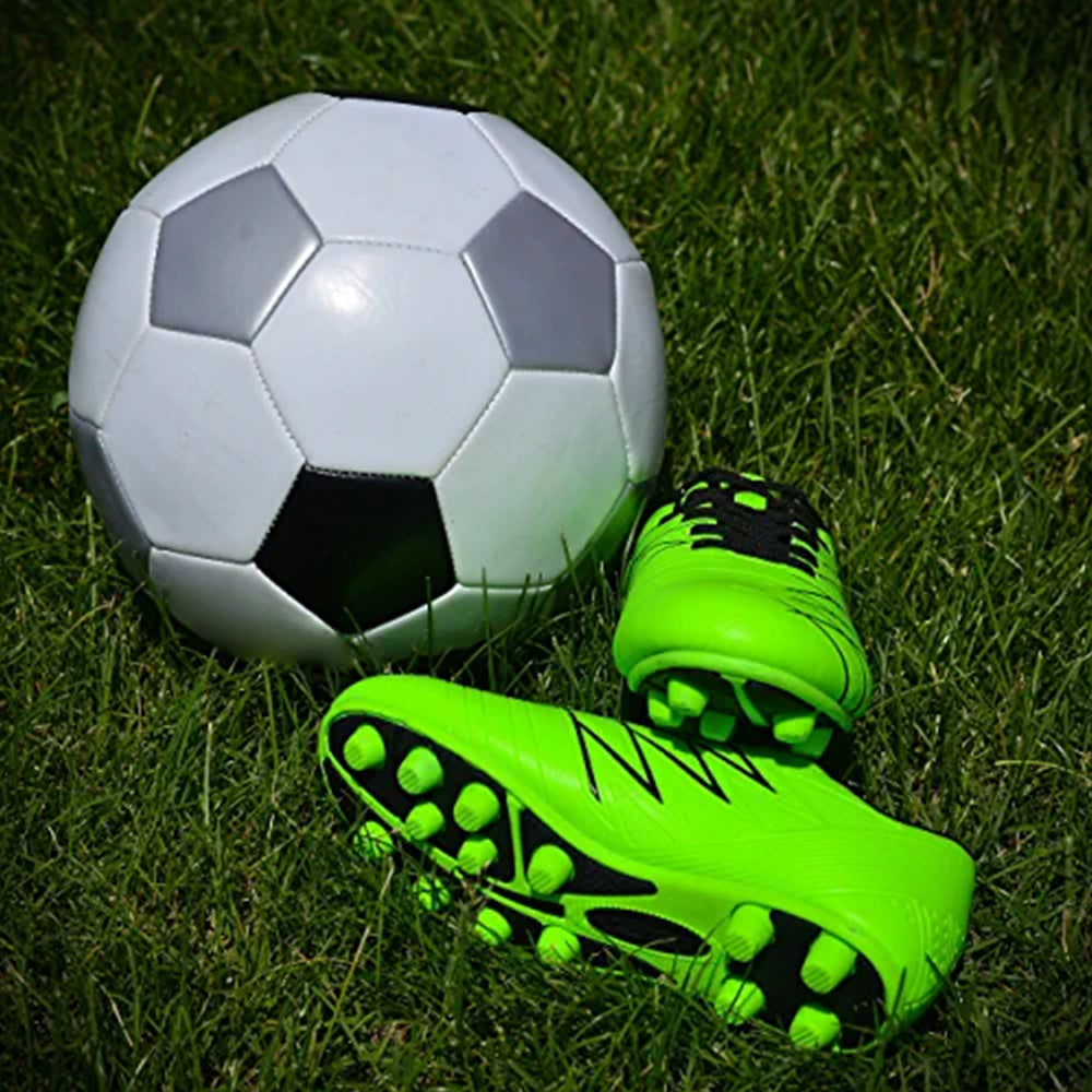 Boca Firm Ground Soccer Shoes - Green/Black