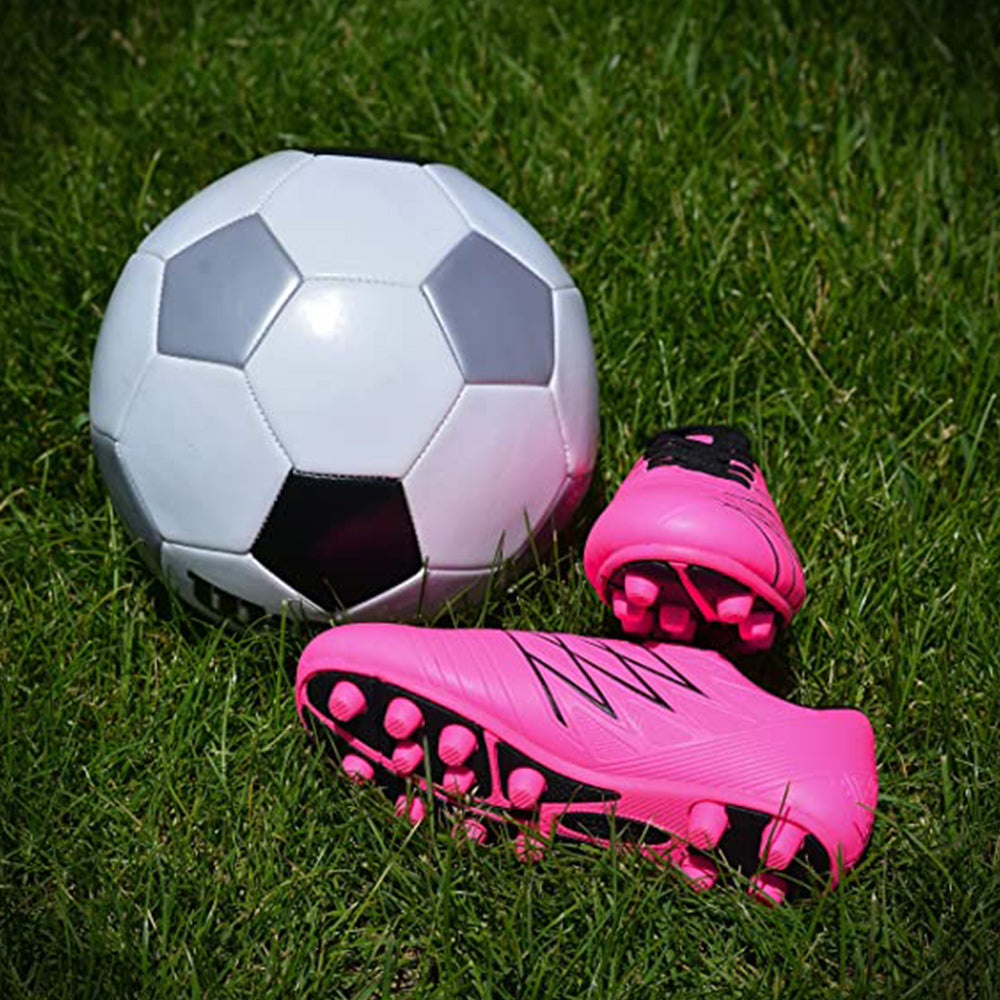 Boca Firm Ground Soccer Shoes - Pink/Black - Vizari Sports