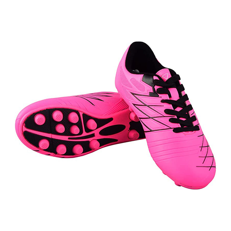 Boca Firm Ground Soccer Shoes - Pink/Black - Vizari Sports