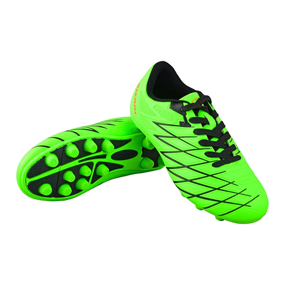 Boca Firm Ground Soccer Cleats - Green/Black - Vizari Sports