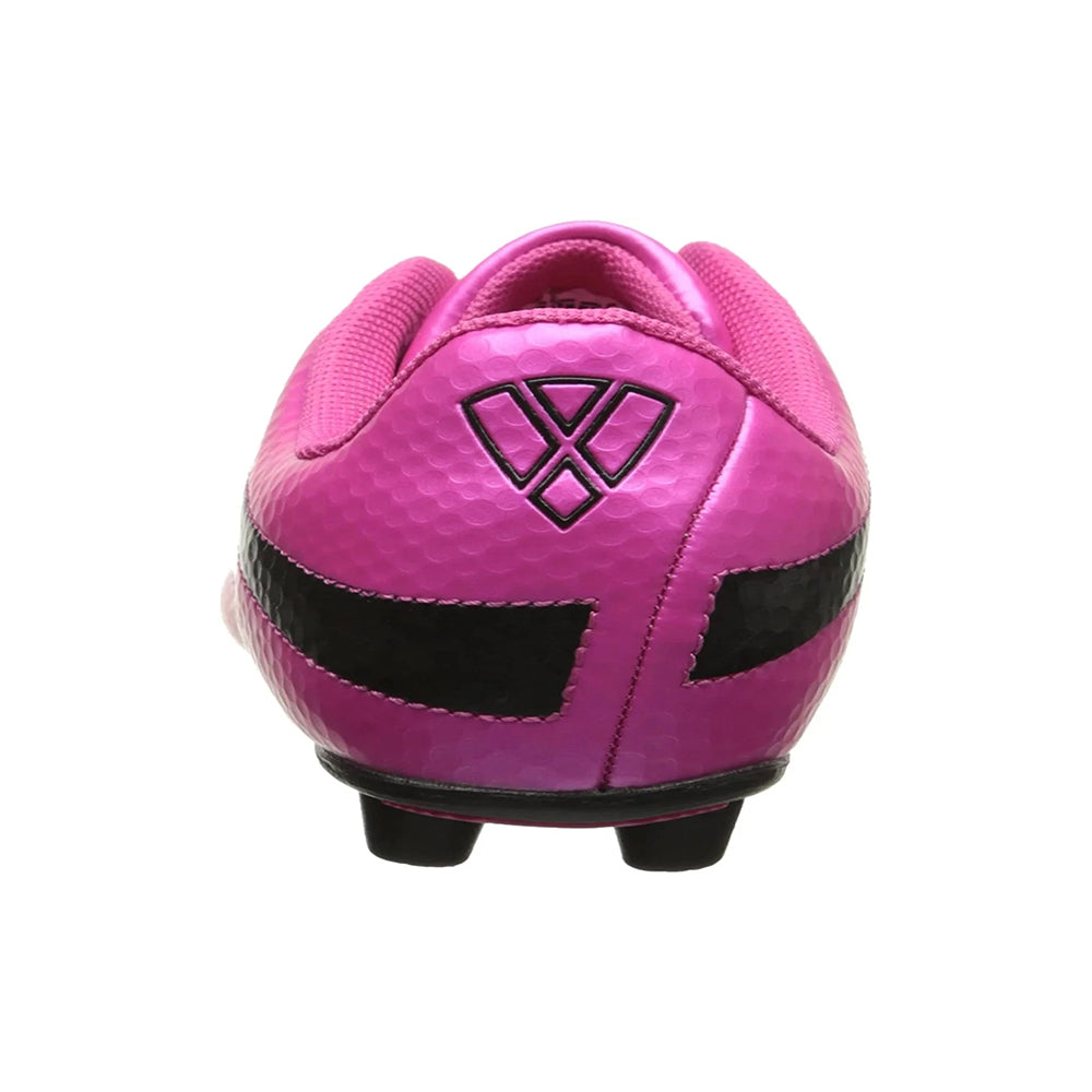 Infinity Firm Ground Soccer Shoes -Pink/Black - Vizari Sports