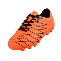 Boca Firm Ground Soccer Cleats - Orange/Black