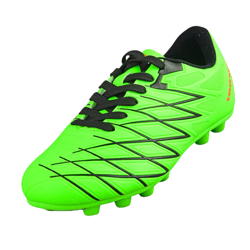 Boca Firm Ground Soccer Cleats - Green/Black - Vizari Sports