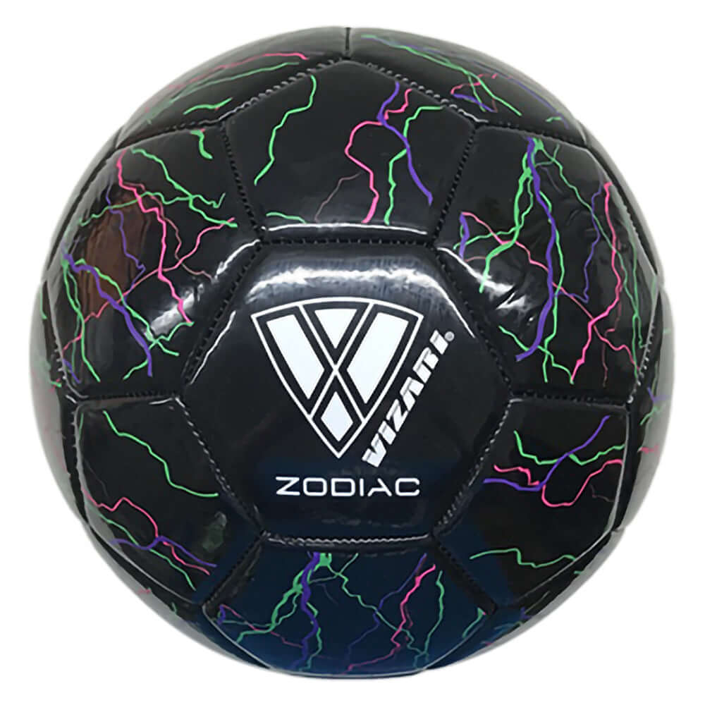 Zodiac Soccer Ball-Black - Vizari Sports