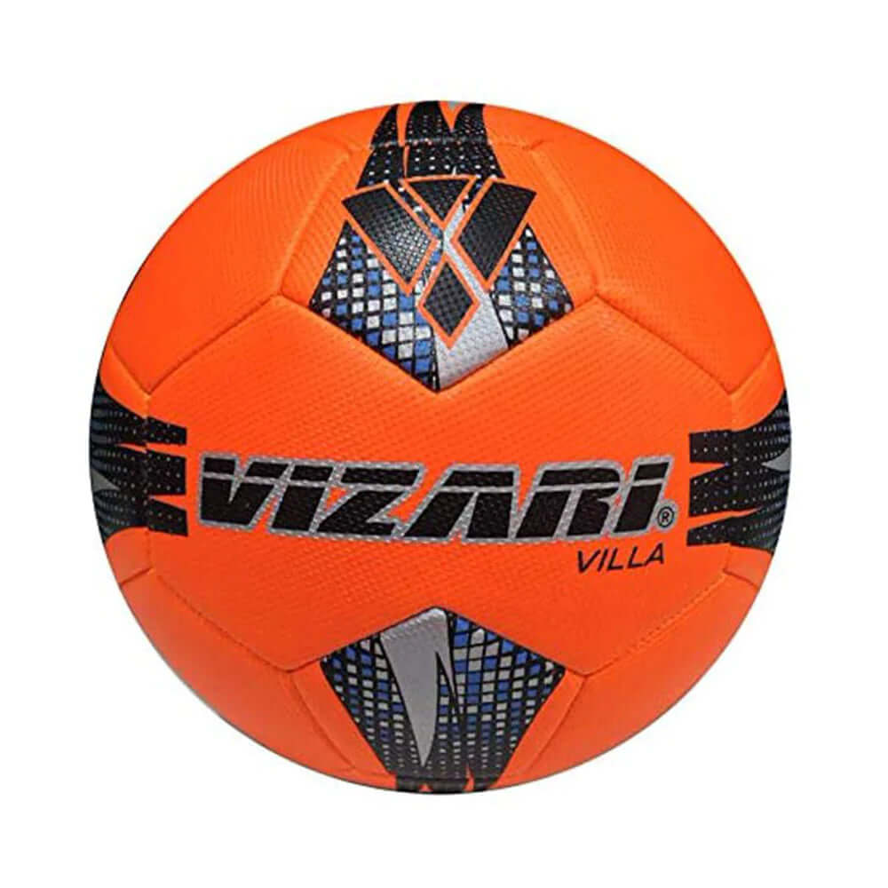Villa Soccer Ball-Orange/Black/Silver - Vizari Sports