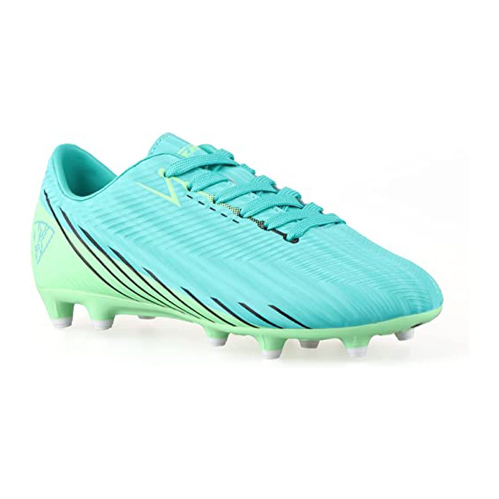 Tesoro Junior Firm Ground Soccer Cleats - Aqua/Mint