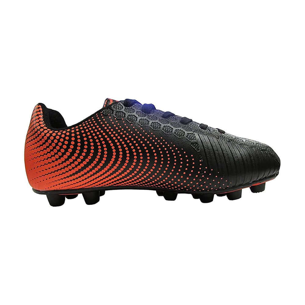 Stealth Firm Ground Soccer Shoes -Black/Orange - Vizari Sports