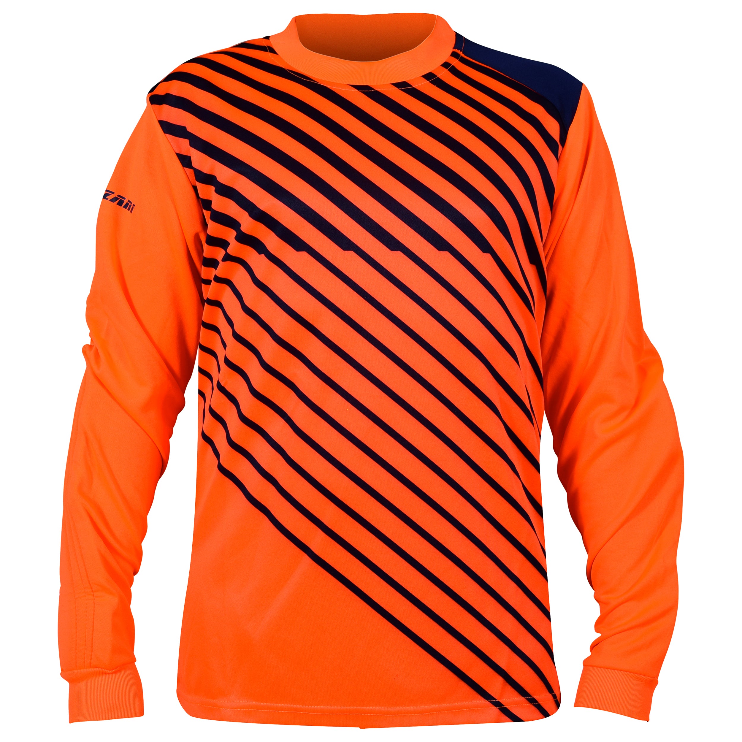 Vizari Arroyo Goalkeeper Jersey, Neon Orange/Navy, Adult Small