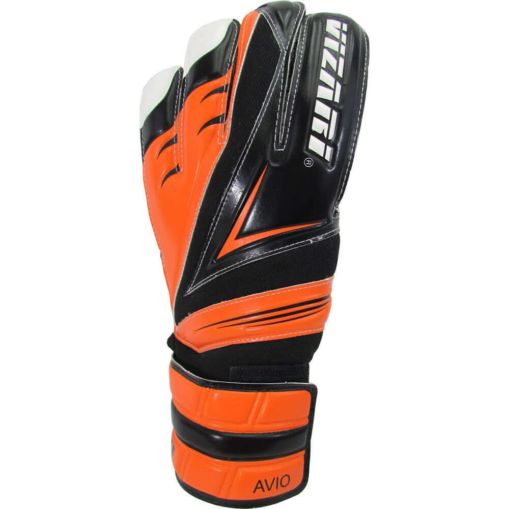 Avio F.P. Goalkeeping Glove-Black/Orange - Vizari Sports