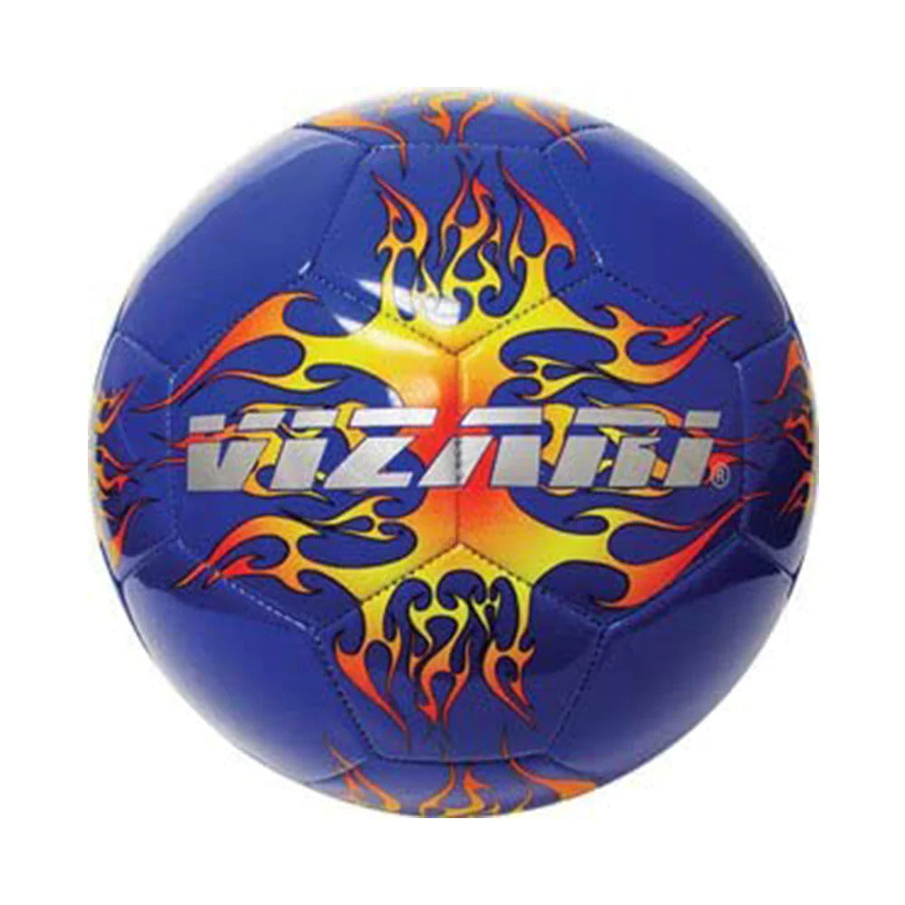 Blaze Soccer Ball-Blue/Orange