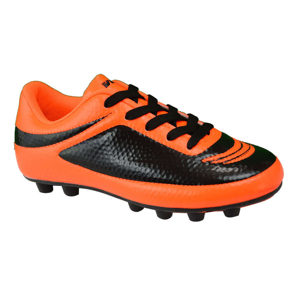 Infinity Firm Ground Soccer Shoes -Orange/Black - Vizari Sports