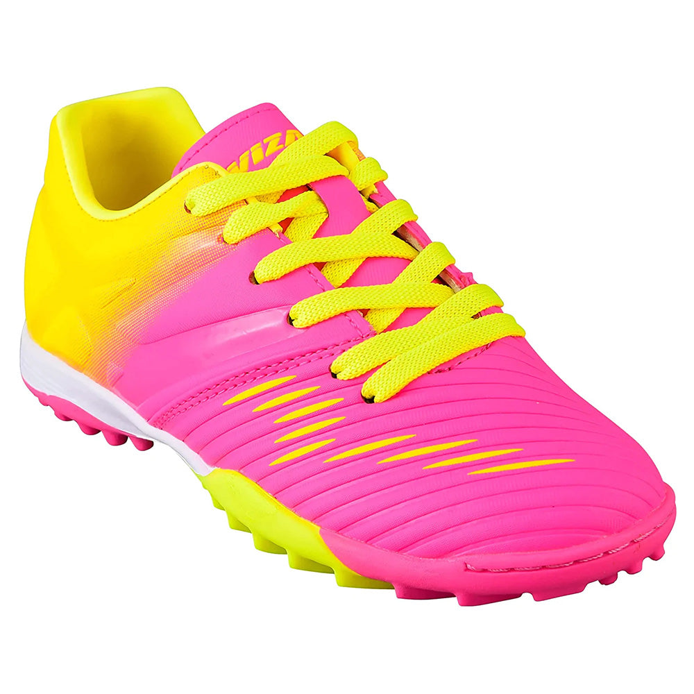 Liga Turf Soccer Shoes - Pink/Yellow